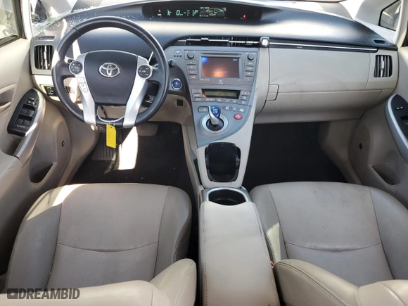 2012 Toyota Prius One with VIN JTDKN3DU2C5529028, listed as a Copart auction lot 61260914 with 143,768 mi miles and Salvage Title. Bid and sale history available at carsss.com. Image 8.