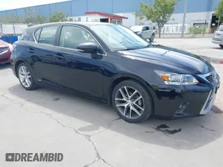 2015 Lexus CT 200h Hybrid with VIN JTHKD5BH7F2230451, listed as a IAAI auction lot 42024891 with 204,561 mi miles. Bid and sale history available at carsss.com. Image 1.