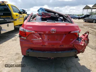 2016 Toyota Corolla L with VIN 2T1BURHE3GC693213, listed as a Copart auction lot 52709653 with Not provided miles and Non repairable. Bid and sale history available at DreamBid. Image 6.