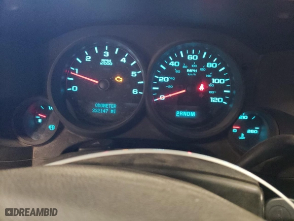 2011 Chevrolet Silverado 1500 Work Truck with VIN 1GCRKPE07BZ279500, listed as a Copart auction lot 43416075 with 332,147 mi miles and Clean Title. Bid and sale history available at carsss.com. Image 9.
