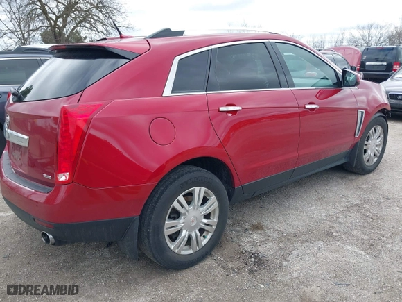 2014 Cadillac SRX Luxury Collection with VIN 3GYFNEE30ES584146, listed as a IAAI auction lot 41983346 with 71,880 mi miles. Bid and sale history available at carsss.com. Image 4.