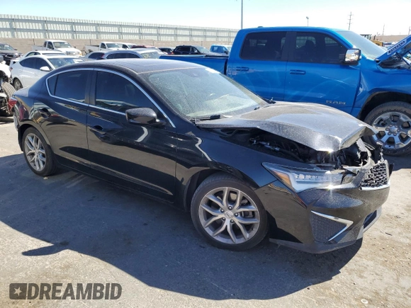 2019 Acura ILX with VIN 19UDE2F34KA009878, listed as a Copart auction lot 48361465 with 47,377 mi miles and Salvage Title. Bid and sale history available at carsss.com. Image 4.