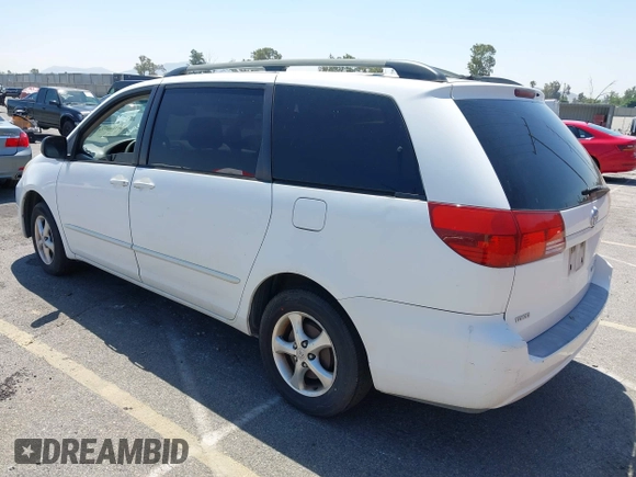 2005 Toyota Sienna CE with VIN 5TDZA23C95S250234, listed as a IAAI auction lot 42154077 with 255,330 mi miles and . Bid and sale history available at DreamBid. Image 3.