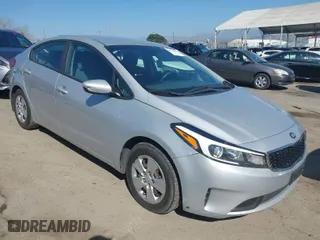 2018 Kia Forte LX with VIN 3KPFL4A71JE262753, listed as a IAAI auction lot 41569192 with 116,302 mi miles. Bid and sale history available at carsss.com. Image 1.