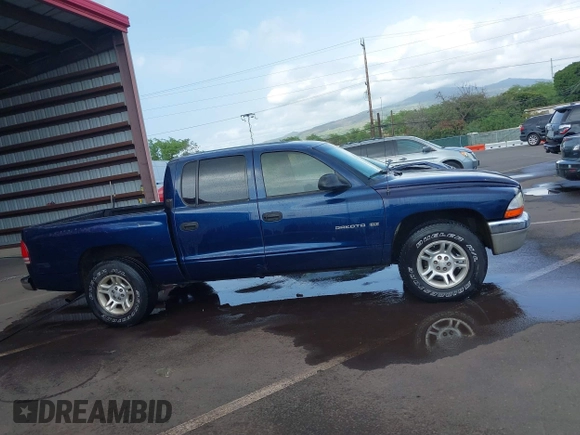 2001 Dodge Dakota Sport with VIN 1B7GL2AX01S133957, listed as a IAAI auction lot 41644558 with 156,008 mi miles. Bid and sale history available at carsss.com. Image 12.