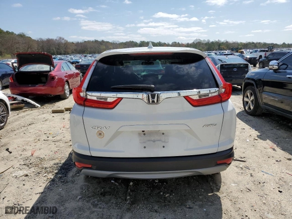 2019 Honda CR-V EX-L with VIN 2HKRW2H80KH677762, listed as a Copart auction lot 50615805 with 59,682 mi miles and Salvage Title. Bid and sale history available at carsss.com. Image 6.