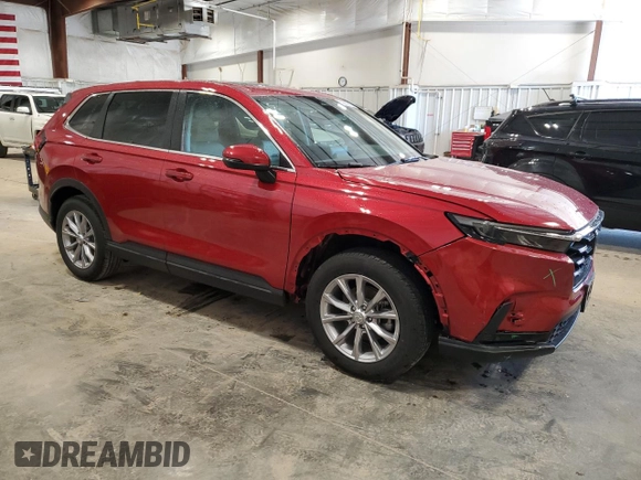 2024 Honda CR-V EX-L with VIN 5J6RS4H75RL006702, listed as a Copart auction lot 53680865 with 12,302 mi miles and Salvage Title. Bid and sale history available at carsss.com. Image 4.