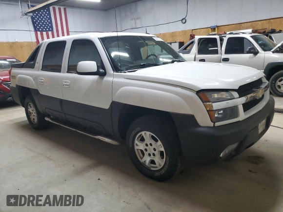 2003 Chevrolet Avalanche z VIN 3GNEK13TX3G209121, wystawiony jako Copart lot #59761055 z przebiegiem 37 766 mil mil oraz Czysty tytuł • Clean title. Historia ofert i sprzedaży dostępna na DreamBid. Obrazek 4.