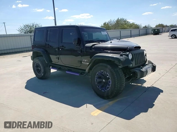 2018 Jeep Wrangler JK Unlimited Sahara with VIN 1C4BJWEGXJL936304, listed as a Copart auction lot 74072544 with 95,333 mi miles and Salvage Title. Bid and sale history available at carsss.com. Image 12.