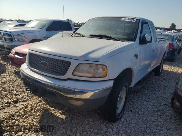 2001 Ford F-150 XL with VIN 1FTRX18L41NB60877, listed as a Copart auction lot 68133094 with 0 mi miles and Non Repairable. Bid and sale history available at carsss.com. Image 1.