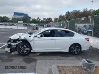 2016 Honda Accord Sport with VIN 1HGCR2F50GA104771, listed as a IAAI auction lot 42573783 with 100,594 mi miles and . Bid and sale history available at DreamBid. Image 14.