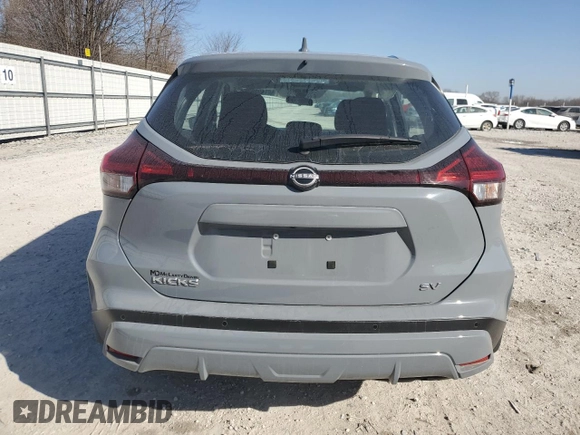 2023 Nissan Kicks SV with VIN 3N1CP5CV5PL536830, listed as a Copart auction lot 47498635 with 58,890 mi miles and Salvage Title. Bid and sale history available at DreamBid. Image 6.
