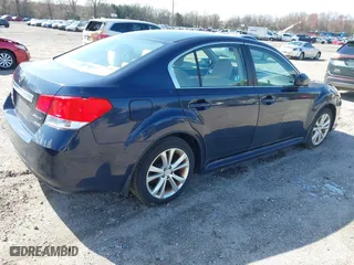 2013 Subaru Legacy 2.5i Premium with VIN 4S3BMBC69D3044396, listed as a IAAI auction lot 41937012 with 183,350 mi miles. Bid and sale history available at carsss.com. Image 4.