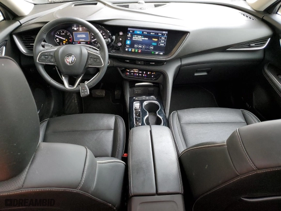 2021 Buick Envision Essence with VIN LRBFZNR42MD066002, listed as a Copart auction lot 85333394 with 16,068 mi miles and Salvage Title. Bid and sale history available at carsss.com. Image 8.