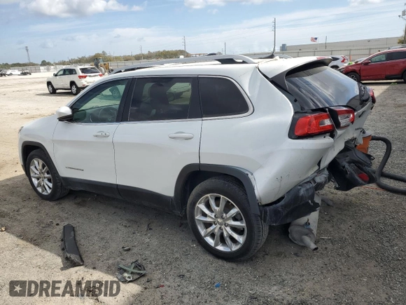 2017 Jeep Cherokee Limited with VIN 1C4PJLDS7HW507592, listed as a Copart auction lot 47793065 with 90,653 mi miles and Salvage Title. Bid and sale history available at carsss.com. Image 2.