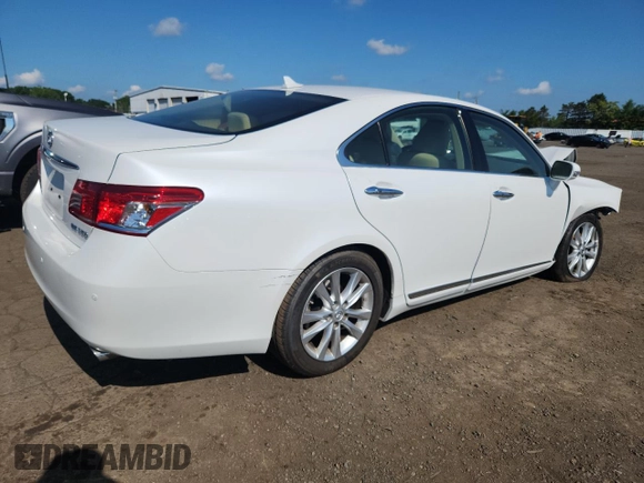 2012 Lexus ES 330 with VIN JTHBK1EG8C2500364, listed as a Copart auction lot 63457615 with Not provided miles and Salvage title. Bid and sale history available at DreamBid. Image 3.