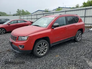 2017 Jeep Compass Sport SE z VIN 1C4NJDBB5HD128215, wystawiony jako Copart lot #60210685 z przebiegiem 95 943 mil mil oraz Szkoda całkowita • Salvage title. Historia ofert i sprzedaży dostępna na DreamBid. Obrazek 1.