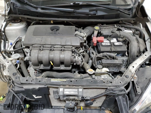 2015 Nissan Sentra SR with VIN 3N1AB7AP4FY332253, listed as a Copart auction lot 53729495 with 61,219 mi miles and Salvage Title. Bid and sale history available at DreamBid. Image 11.