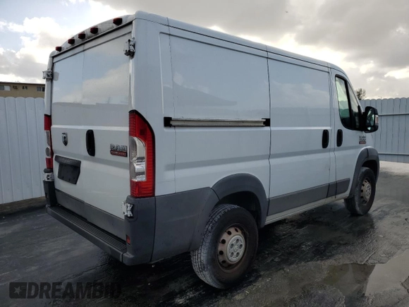 2016 Ram ProMaster Cargo with VIN 3C6TRVNG8GE125889, listed as a Copart auction lot 80901054 with 121,222 mi miles and Clean Title. Bid and sale history available at DreamBid. Image 3.