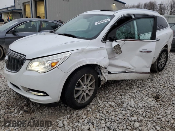 2017 Buick Enclave Leather with VIN 5GAKVBKD7HJ124246, listed as a Copart auction lot 55093835 with 109,106 mi miles and Clean Title. Bid and sale history available at DreamBid. Image 1.