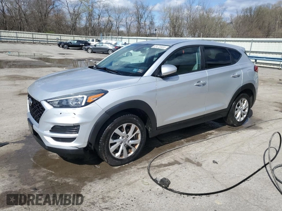 2019 Hyundai Tucson SE with VIN KM8J2CA49KU912845, listed as a Copart auction lot 53472335 with 115,649 mi miles and Salvage Title. Bid and sale history available at carsss.com. Image 1.