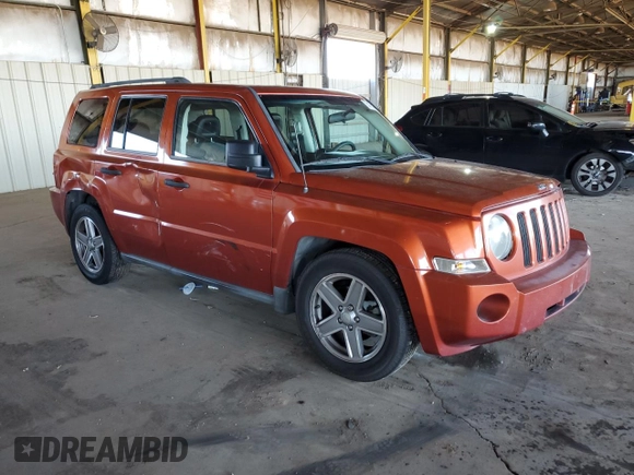 2008 Jeep Patriot Sport with VIN 1J8FT28W58D577948, listed as a Copart auction lot 50165985 with 145,791 mi miles and Salvage Title. Bid and sale history available at carsss.com. Image 4.