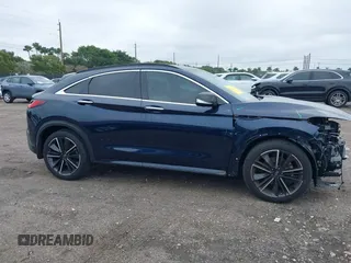 2022 Infiniti QX55 Essential with VIN 3PCAJ5K36NF103132, listed as a IAAI auction lot 41412764 with 32,100 mi miles and . Bid and sale history available at DreamBid. Image 14.