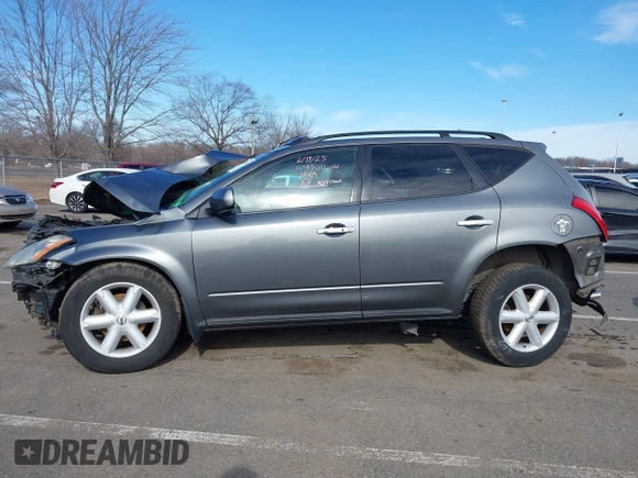 2005 Nissan Murano SL z VIN JN8AZ08W65W412340, wystawiony jako IAAI lot #41611940 z przebiegiem 130 861 mil mil oraz . Historia ofert i sprzedaży dostępna na DreamBid. Obrazek 14.