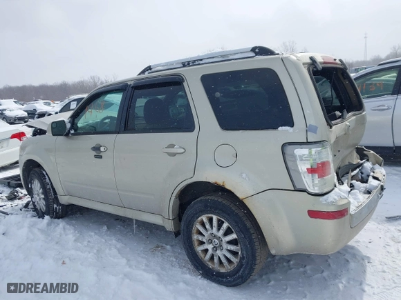2010 Mercury Mariner Premier with VIN 4M2CN8H72AKJ05699, listed as a IAAI auction lot 41631468 with 205,563 mi miles. Bid and sale history available at carsss.com. Image 14.