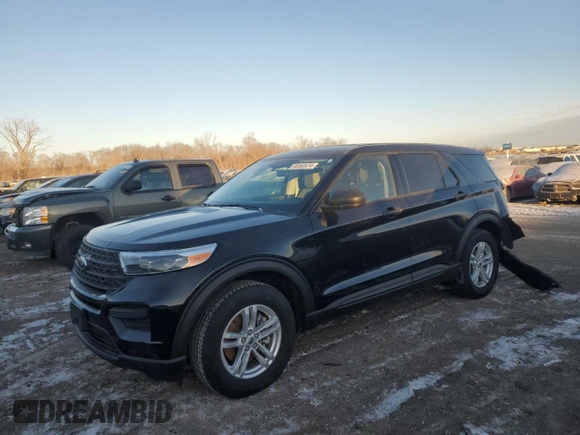 2022 Ford Explorer with VIN 1FMSK8BH1NGB50049, listed as a Copart auction lot 86960674 with 15,430 mi miles and Salvage Title. Bid and sale history available at carsss.com. Image 1.