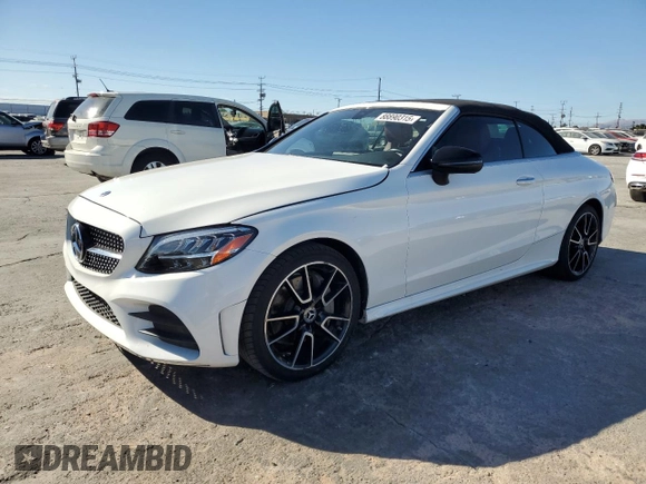 2020 Mercedes-Benz C 300 with VIN WDDWK8DB3LF959785, listed as a Copart auction lot 88890315 with 36,971 mi miles and Salvage Title. Bid and sale history available at DreamBid. Image 1.