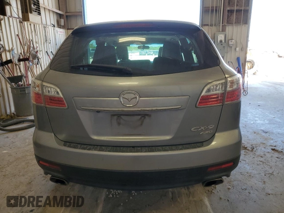 2012 Mazda CX-9 Touring with VIN JM3TB3CA6C0369034, listed as a Copart auction lot 53956835 with 160,773 mi miles and Salvage Title. Bid and sale history available at carsss.com. Image 6.