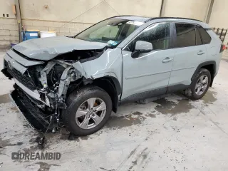 2022 Toyota RAV4 XLE with VIN 2T3P1RFV9NW294908, listed as a Copart auction lot 43768635 with 17,440 mi miles and Salvage Title. Bid and sale history available at carsss.com. Image 1.