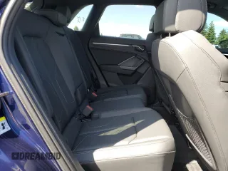 2023 Audi Q3 S line Premium Plus with VIN WA1EECF34P1117590, listed as a Copart auction lot 57404685 with 14,486 mi miles and Salvage title. Bid and sale history available at DreamBid. Image 11.