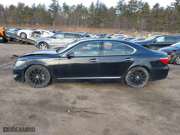 2010 Lexus LS 460 with VIN JTHCL5EFXA5006874, listed as a IAAI auction lot 41393546 with NaN miles. Bid and sale history available at carsss.com. Image 15.