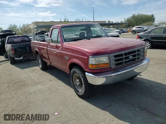 1994 Ford F-250 with VIN 1FTEF25Y9RLA77489, listed as a Copart auction lot 75761834 with 318,068 mi miles and Salvage Title. Bid and sale history available at DreamBid. Image 10.