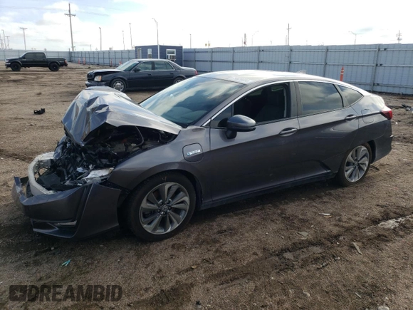 2018 Honda Clarity Plug-In Hybrid Touring with VIN JHMZC5F37JC010052, listed as a Copart auction lot 79629024 with 82,025 mi miles and Salvage Title. Bid and sale history available at carsss.com. Image 1.