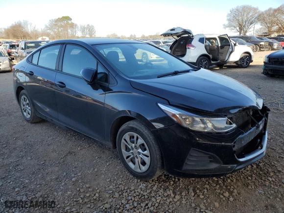 2019 Chevrolet Cruze LS with VIN 1G1BC5SM0K7123538, listed as a Copart auction lot 47477945 with 116,020 mi miles and Salvage Title. Bid and sale history available at carsss.com. Image 4.