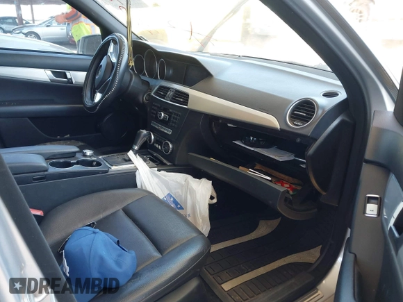 2012 Mercedes-Benz C 250 Sport with VIN WDDGF4HB3CR235072, listed as a IAAI auction lot 42442185 with Not provided miles and . Bid and sale history available at DreamBid. Image 5.