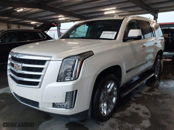 2015 Cadillac Escalade Premium with VIN 1GYS3NKJ8FR688489, listed as a IAAI auction lot 41914908 with 98,775 mi miles. Bid and sale history available at carsss.com. Image 18.