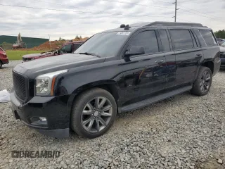 2016 GMC Yukon Denali with VIN 1GKS2CKJ3GR172236, listed as a Copart auction lot 74807724 with 64,501 mi miles and Salvage Title. Bid and sale history available at carsss.com. Image 1.