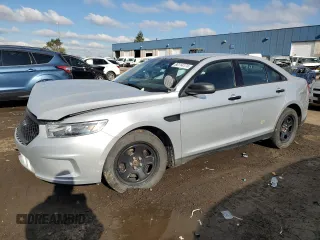 2016 Ford Police Interceptor Sedan with VIN 1FAHP2L85GG136806, listed as a Copart auction lot 80114174 with 91,275 mi miles and Salvage Title. Bid and sale history available at carsss.com. Image 1.