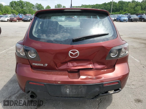 2009 Mazda 3 S Touring with VIN JM1BK343291226640, listed as a Copart auction lot 57021565 with 170,854 mi miles and Salvage title. Bid and sale history available at DreamBid. Image 6.