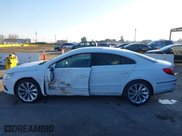 2012 Volkswagen CC Lux PZEV with VIN WVWHP7AN5CE501653, listed as a IAAI auction lot 41355917 with 98,607 mi miles. Bid and sale history available at carsss.com. Image 14.