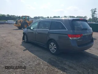 2014 Honda Odyssey EX-L with VIN 5FNRL5H6XEB121390, listed as a IAAI auction lot 42480217 with 291,766 mi miles and . Bid and sale history available at DreamBid. Image 3.