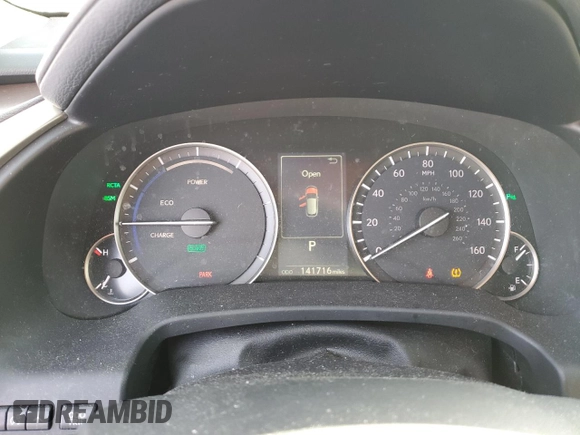 2016 Lexus RX 450h with VIN 2T2BGMCA2GC003901, listed as a Copart auction lot 43034195 with 141,716 mi miles and Salvage Title. Bid and sale history available at DreamBid. Image 9.