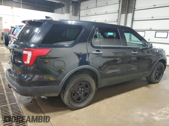 2016 Ford Police Interceptor Utility z VIN 1FM5K8ARXGGC60964, wystawiony jako Copart lot #54973465 z przebiegiem 96 030 mil mil oraz Nie do naprawy. Historia ofert i sprzedaży dostępna na DreamBid. Obrazek 3.