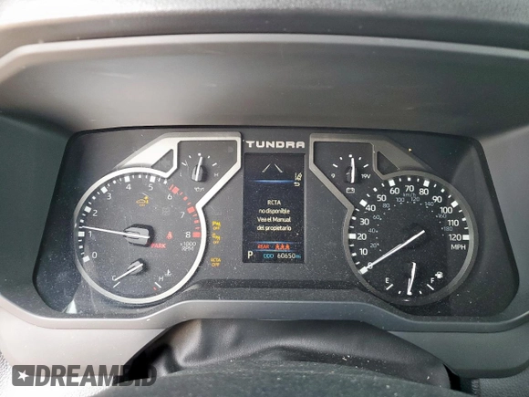 2022 Toyota Tundra SR5 with VIN 5TFLA5AB0NX009156, listed as a Copart auction lot 57852345 with 60,650 mi miles and Clean title. Bid and sale history available at DreamBid. Image 9.
