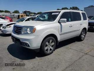 2013 Honda Pilot Touring with VIN 5FNYF4H91DB064597, listed as a Copart auction lot 61382645 with 190,989 mi miles and Salvage title. Bid and sale history available at DreamBid. Image 1.
