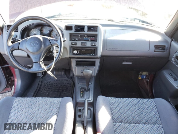1998 Toyota RAV4 with VIN JT3GP10V7W0025437, listed as a Copart auction lot 37272833 with 120,080 mi miles and Salvage title. Bid and sale history available at DreamBid. Image 8.